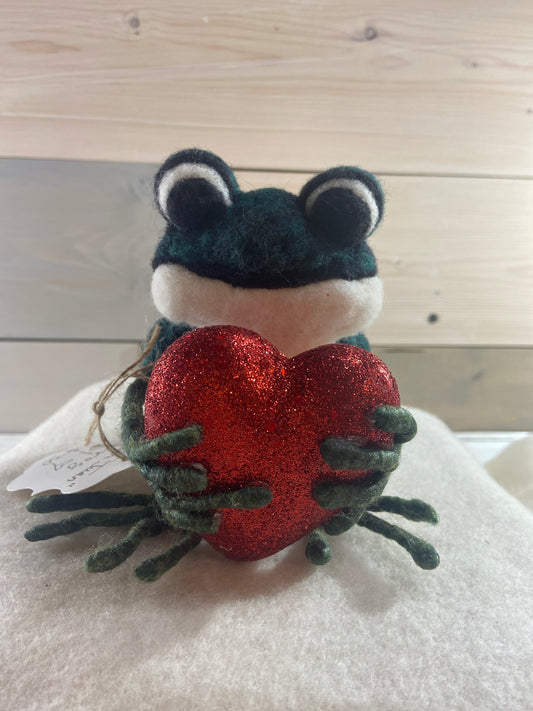 Frog with heart - Don Juan