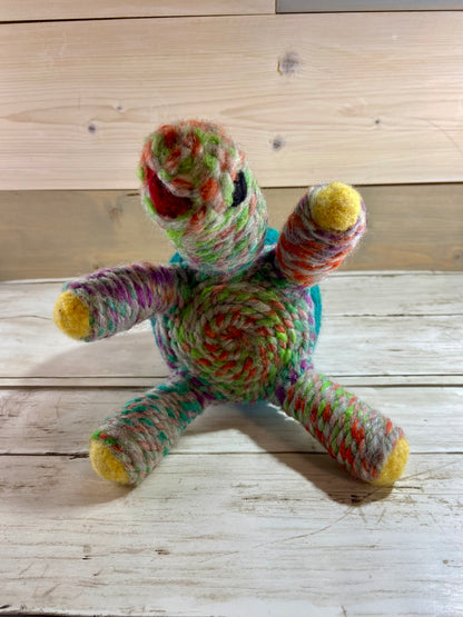 Tony the Turtle - Needle Felt With Wool Yarn