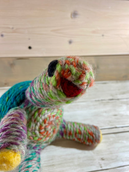 Tony the Turtle - Needle Felt With Wool Yarn