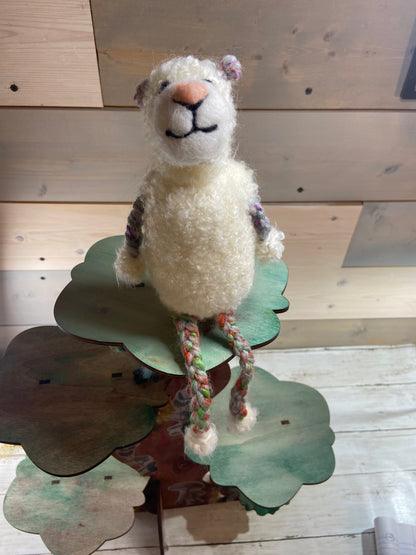 Shelf Sitter White Sheep - Harry