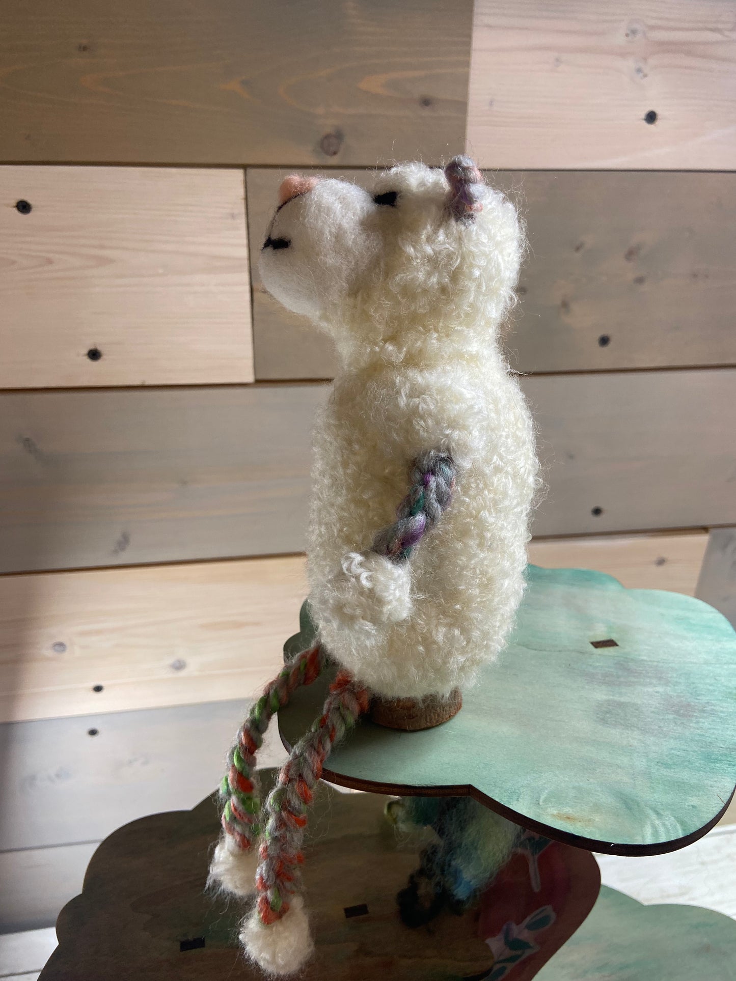 Shelf Sitter White Sheep - Harry