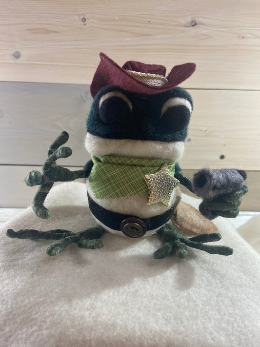 Frog Cowboy Sheriff- Austin